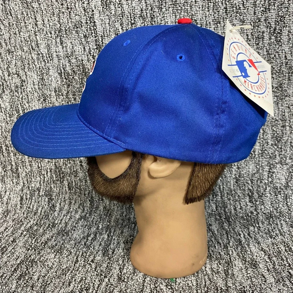 Vintage Chicago Cubs Hat NWT Twins Enterprise Snapback Blue MLB Cap Deadstock